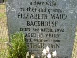 image number Backhouse Elizabeth Maud 226